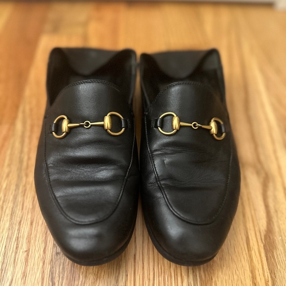 Gucci Brixton Collapsible Apron Toe Loafers - Picture 7 of 13